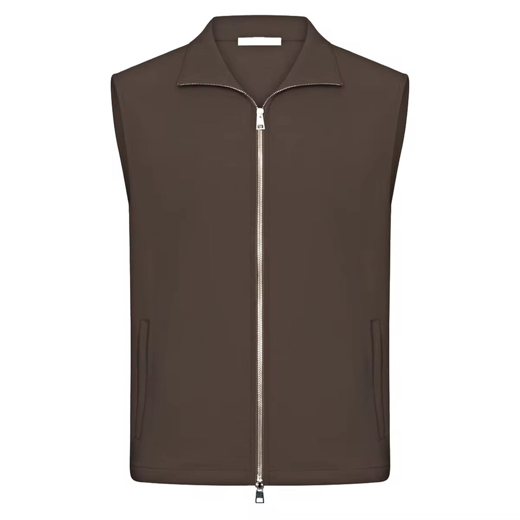 The Estate Gilet | Dark Truffle