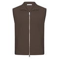 The Estate Gilet | Dark Truffle