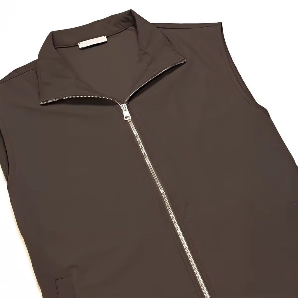 The Estate Gilet | Dark Truffle