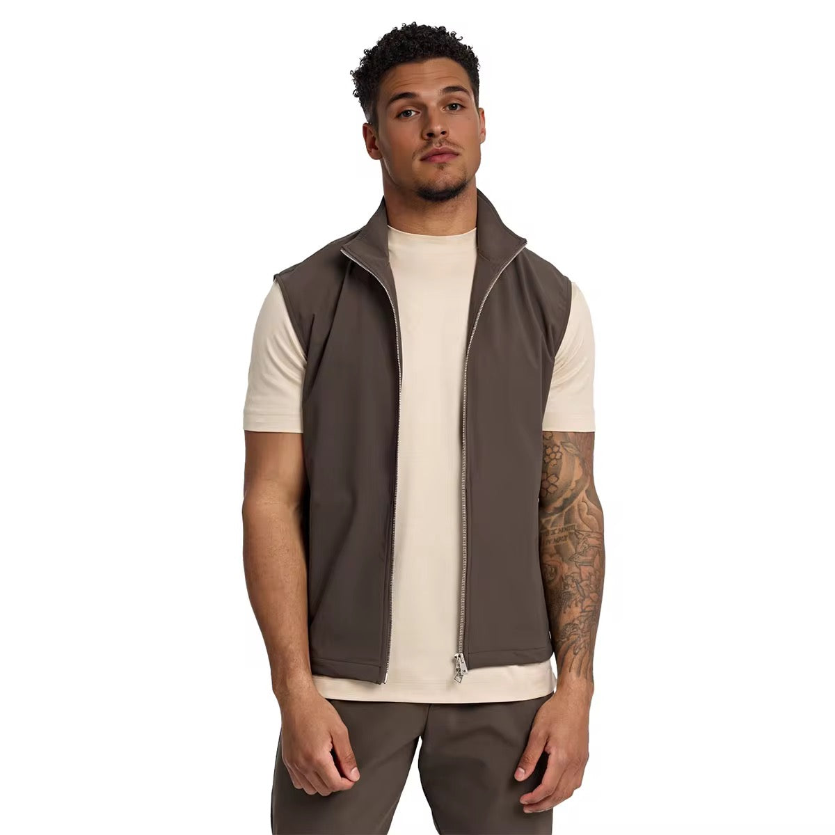 The Estate Gilet | Dark Truffle